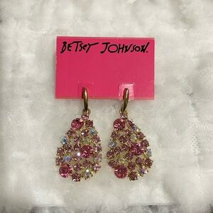 Betsey Johnson earrings NWT